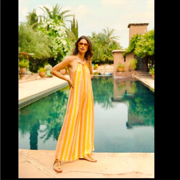 Anthropologie Pants - Anthropologie NWT Sundress Sophie Jumpsuit
Size L/XL.